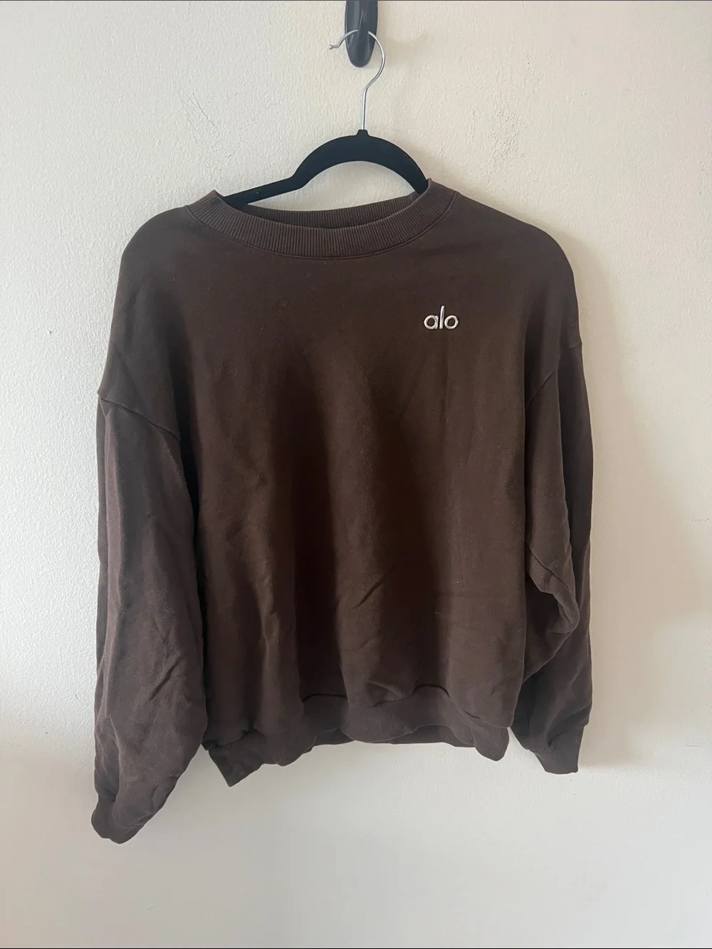 Alo espresso crew neck